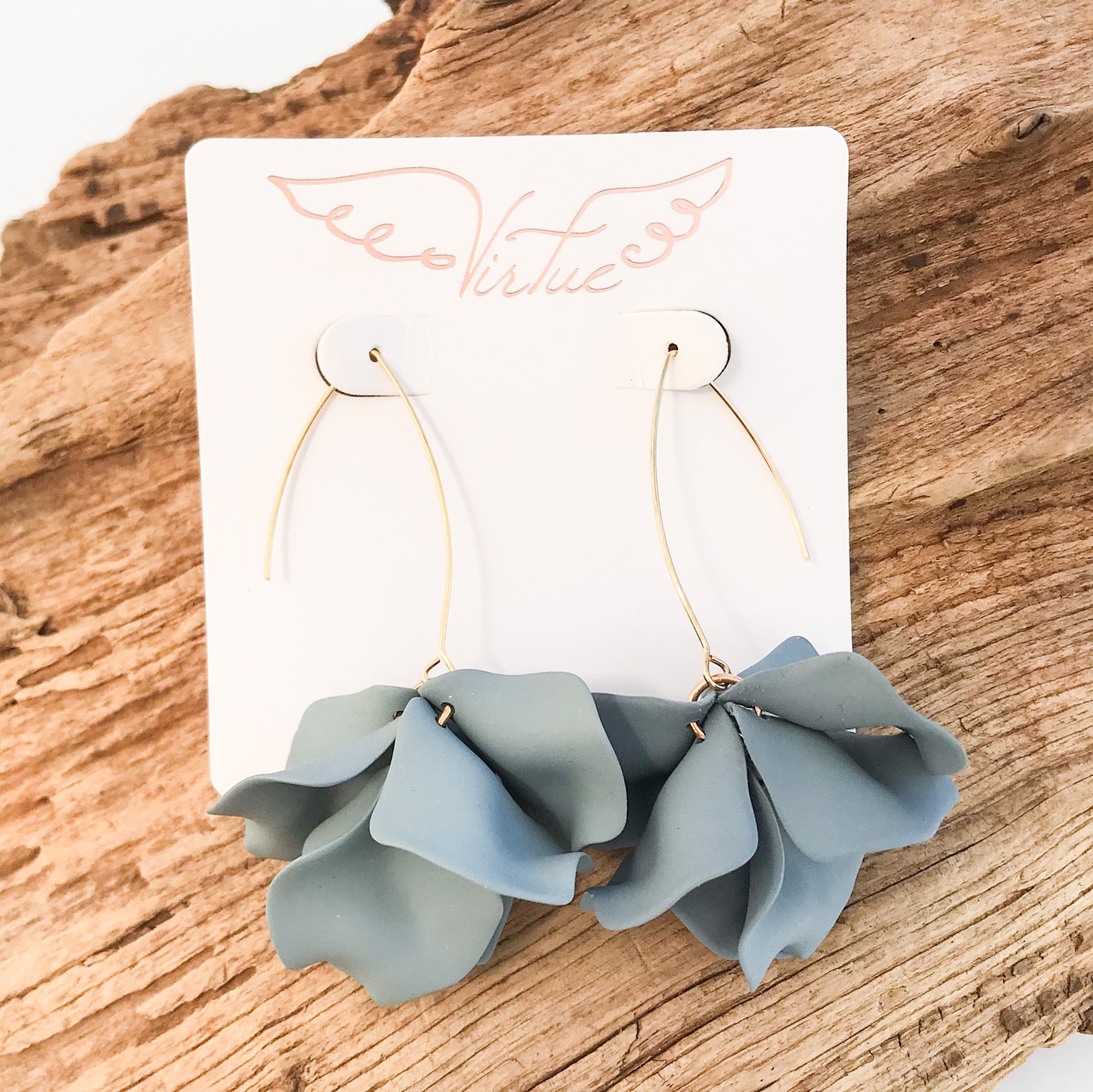 Hyacinth Tiered Marquis Earrings
