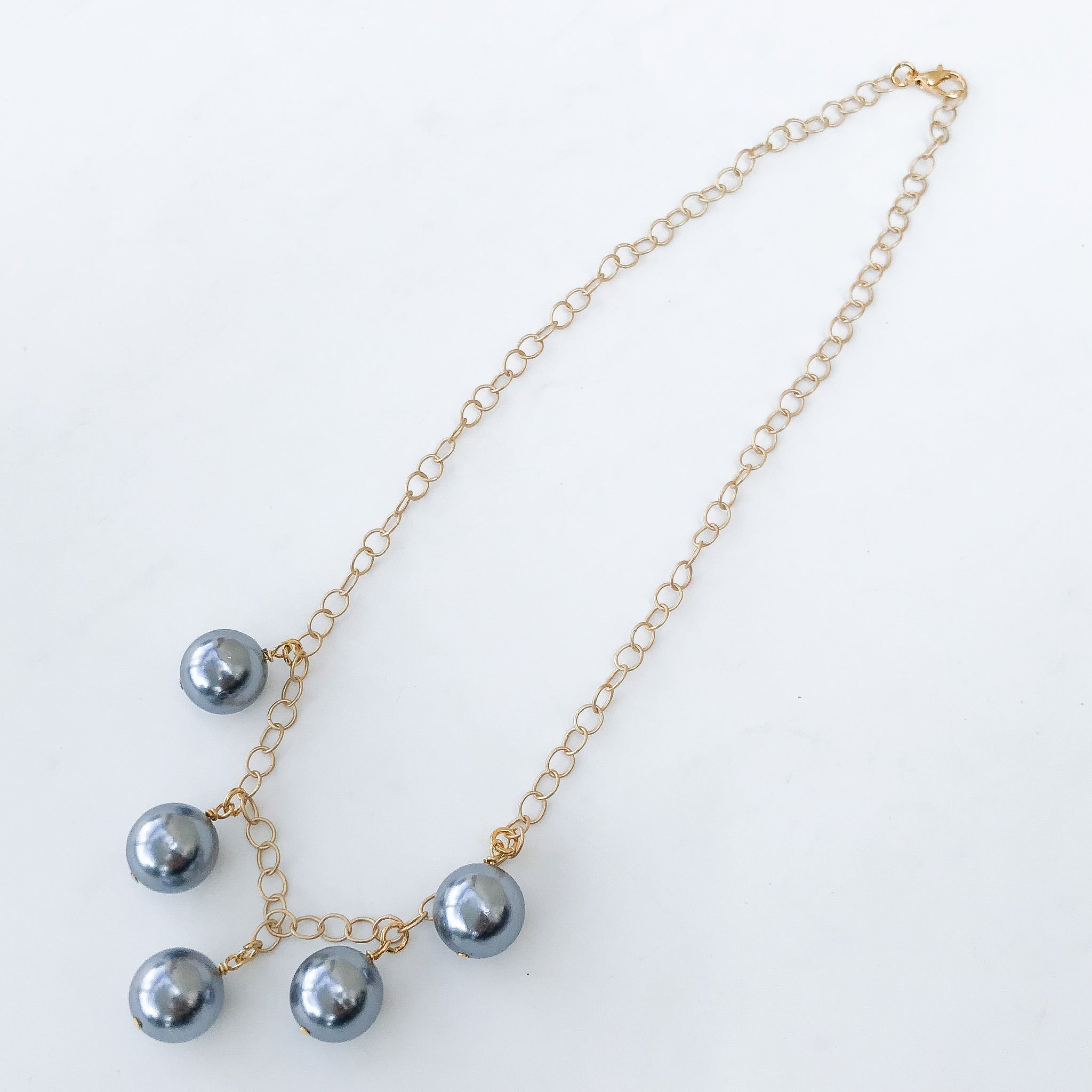 Quad Pearls on Circle Chain