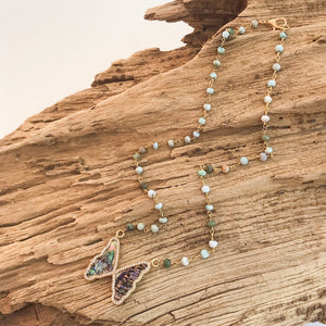 Butterfly On Rosary
