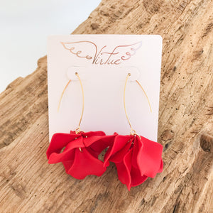 Hyacinth Tiered Marquis Earrings