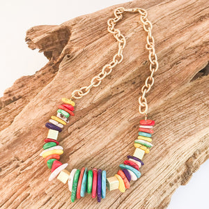 Chip Magnesite Necklace
