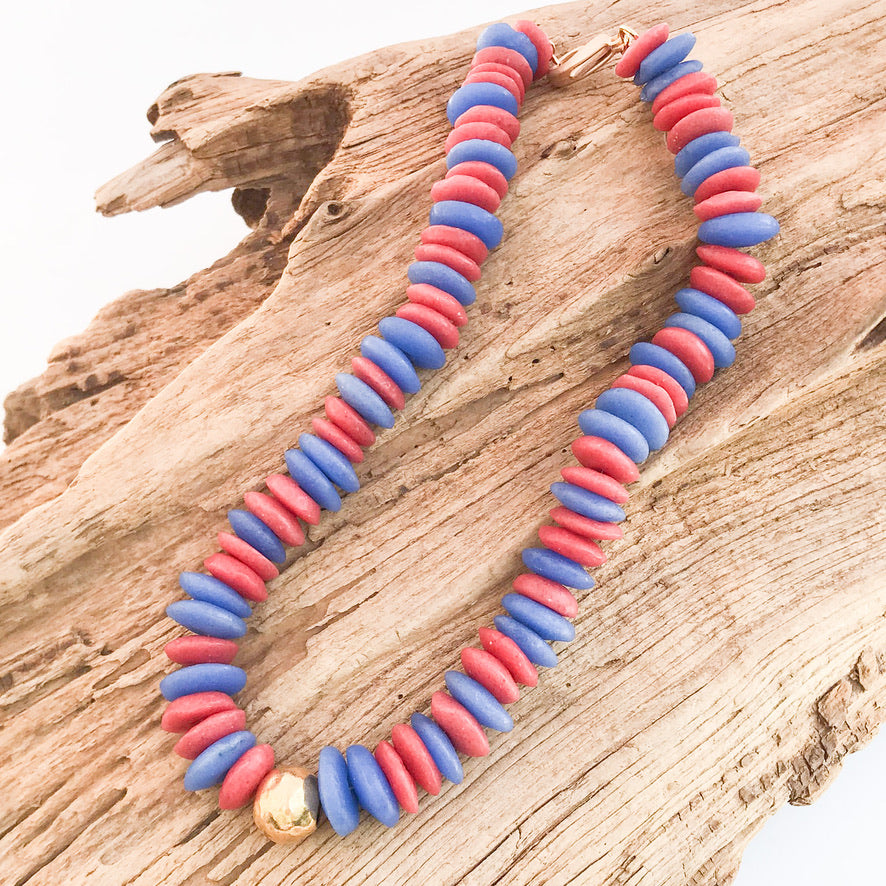 Heishi Clay Choker Necklace