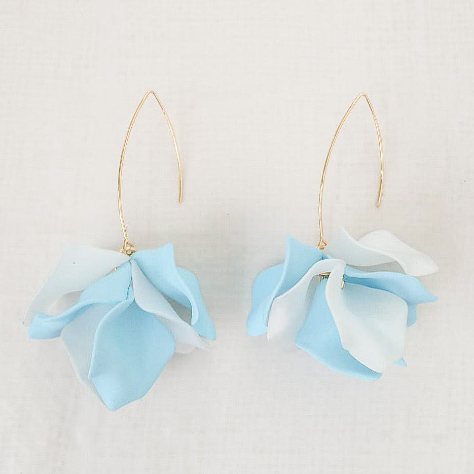 Hyacinth Tiered Marquis Earrings