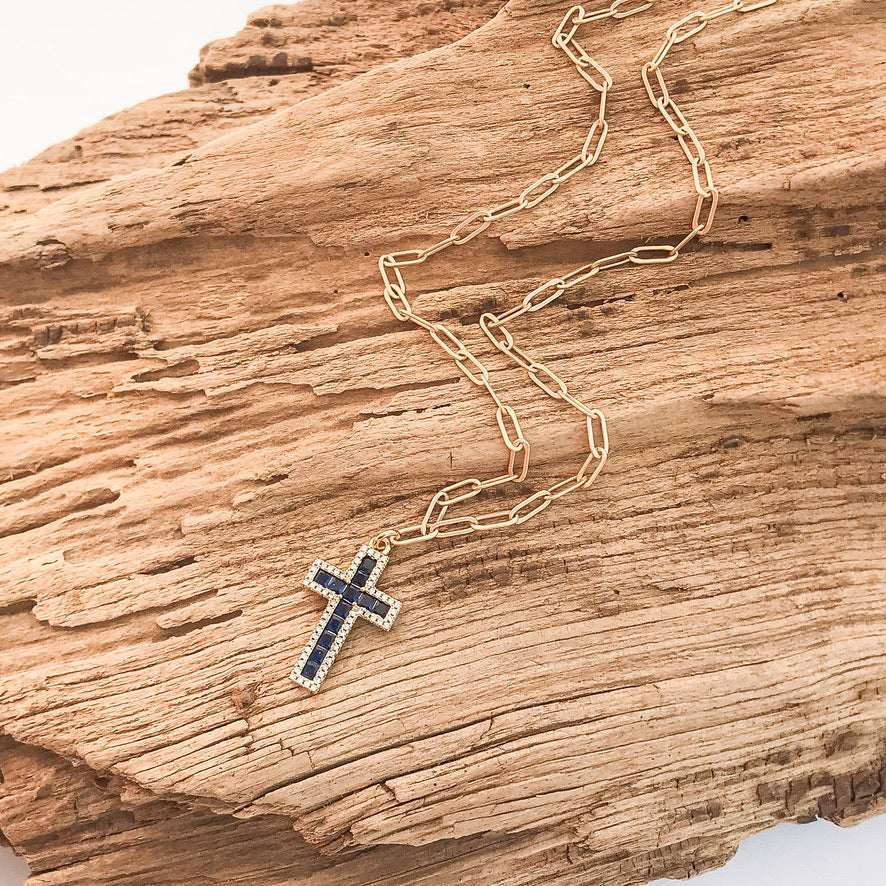 Tile Cross on 16” Paperclip