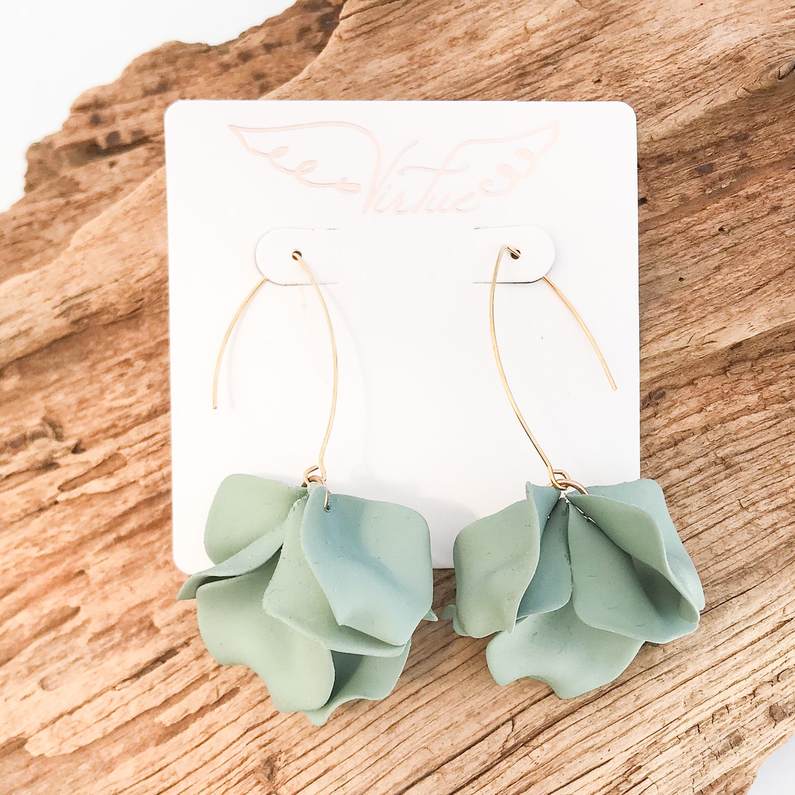 Hyacinth Tiered Marquis Earrings