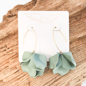 Hyacinth Tiered Marquis Earrings
