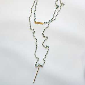 36” Spike Layering Necklace