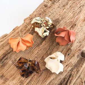 Hyacinth Tiered Marquis Earrings