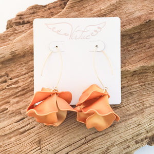 Hyacinth Tiered Marquis Earrings