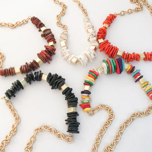 Chip Magnesite Necklace