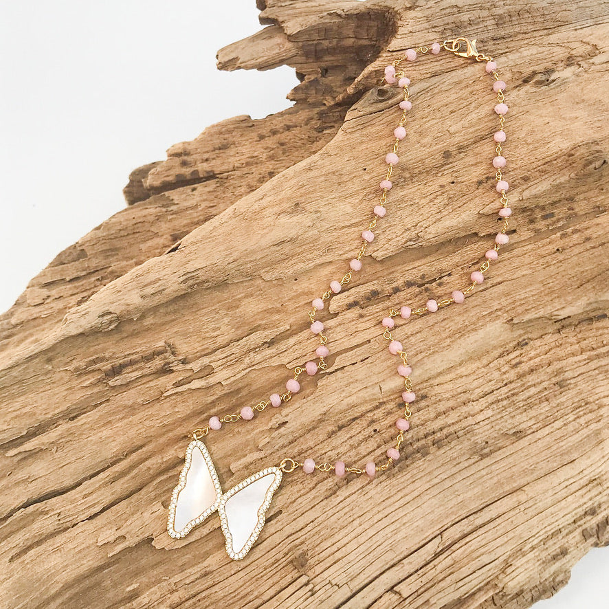 Butterfly On Rosary