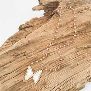 Butterfly On Rosary
