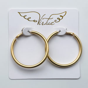 Brushed Hoops