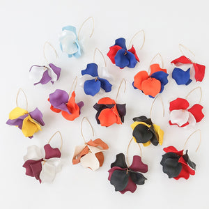 Hyacinth Tiered Marquis Earrings