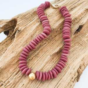 Heishi Clay Choker Necklace