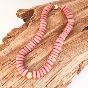 Heishi Clay Choker Necklace