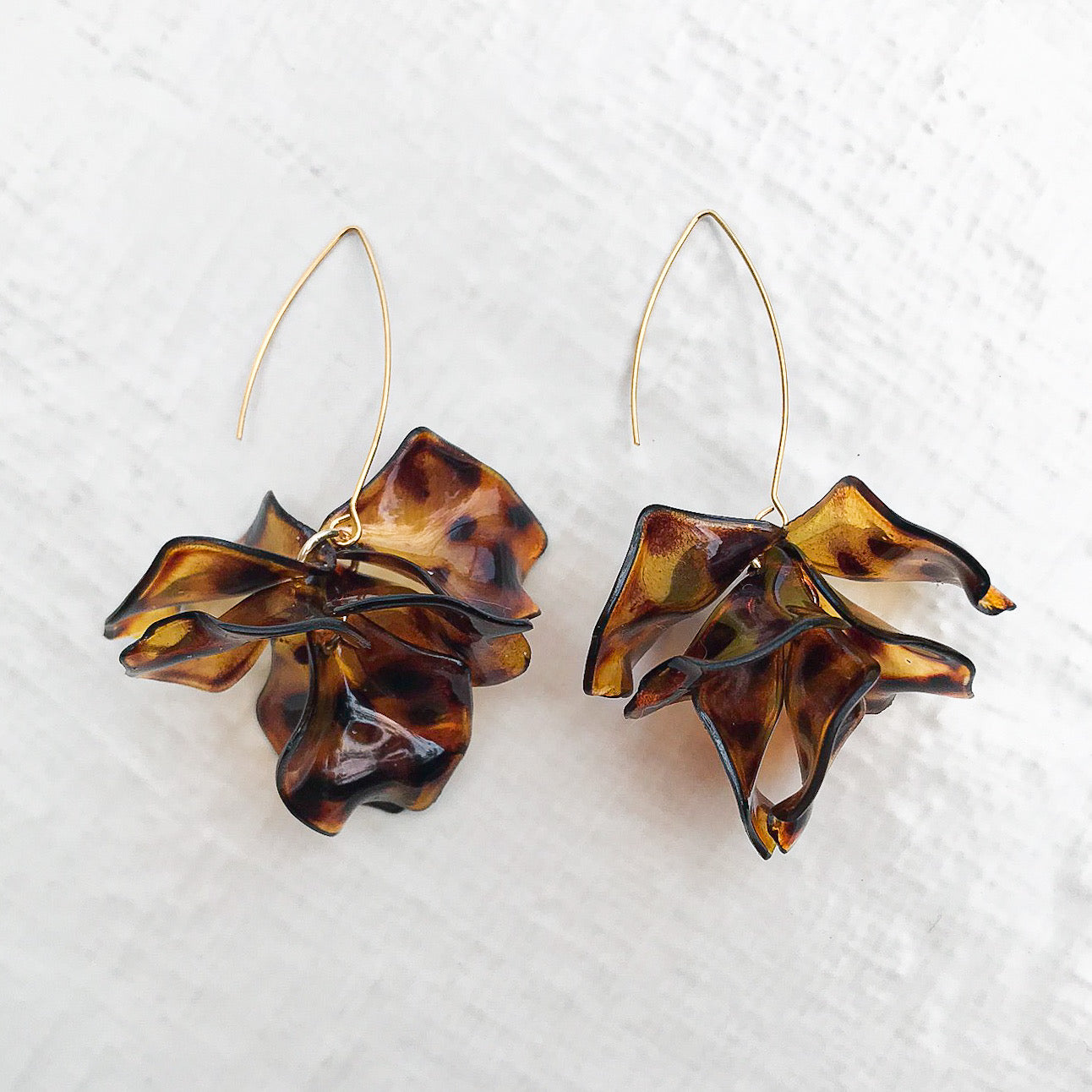 Hyacinth Tiered Marquis Earrings