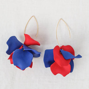 Hyacinth Tiered Marquis Earrings