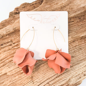 Hyacinth Tiered Marquis Earrings
