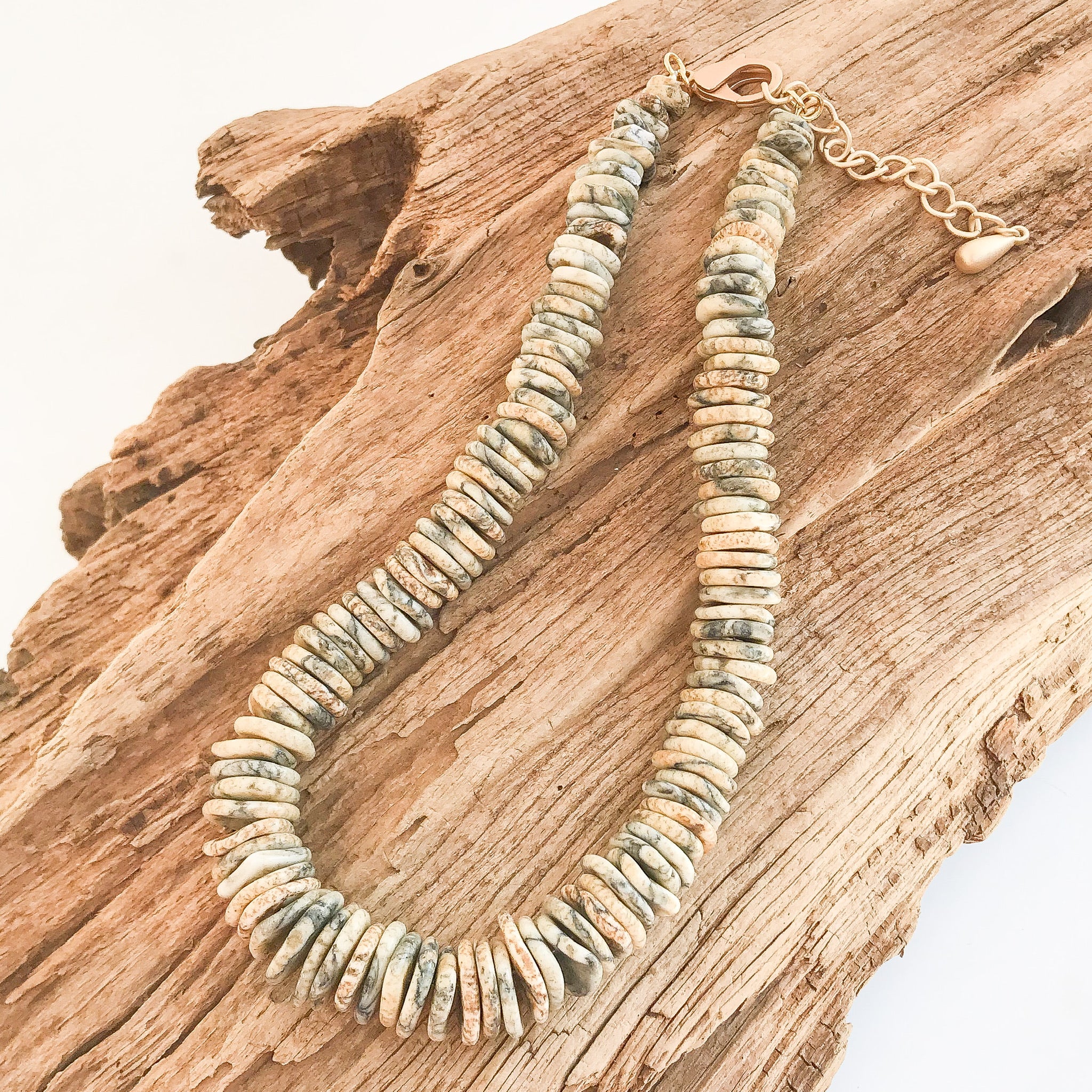 Heishi Disc Necklace