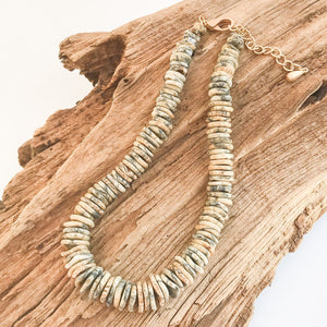 Heishi Disc Necklace