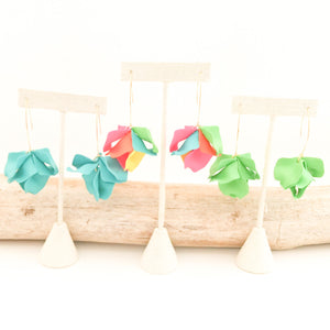 Hyacinth Tiered Marquis Earrings