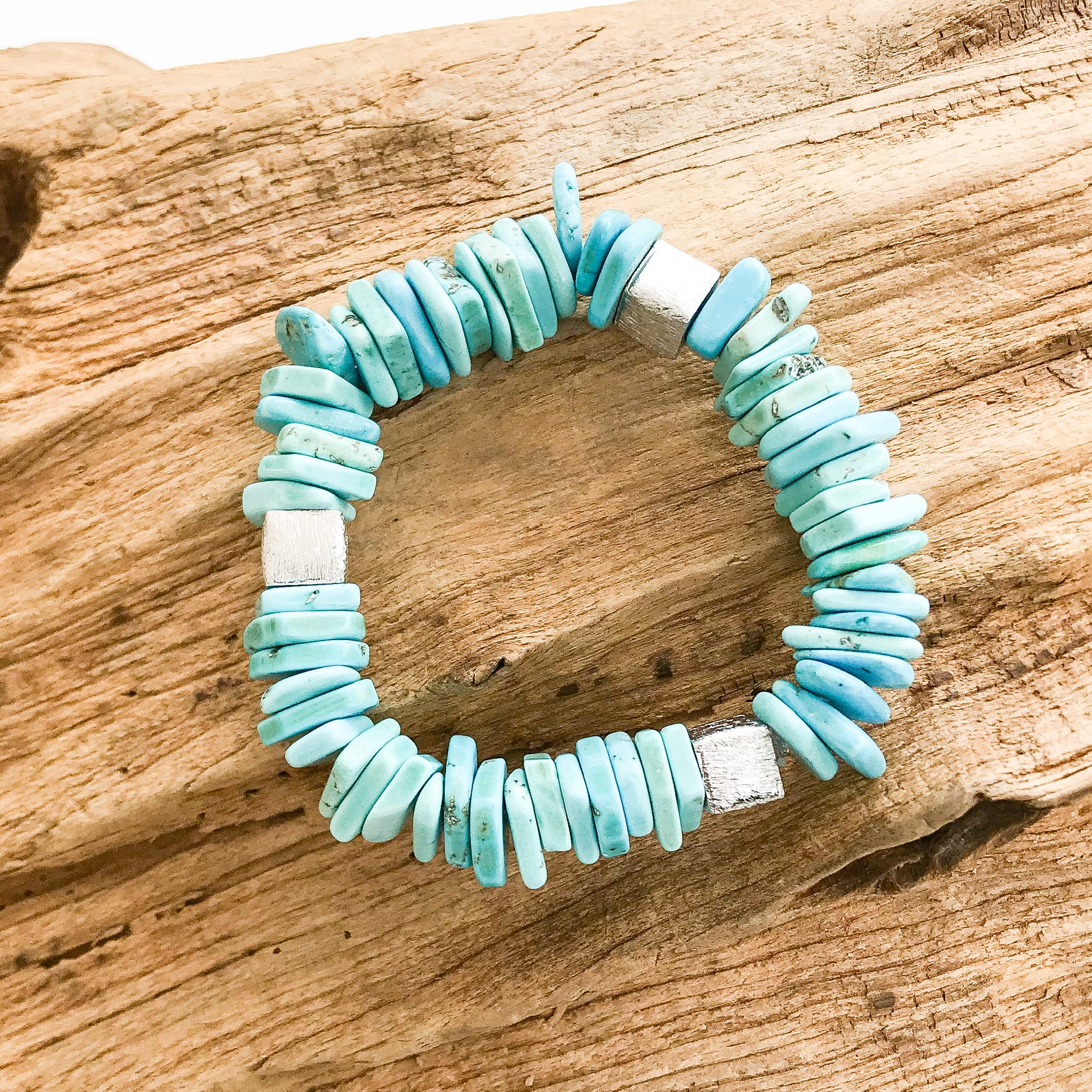 Chip Magnesite Colorblack Bracelet