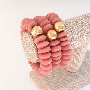 Clay Heishi Bracelets