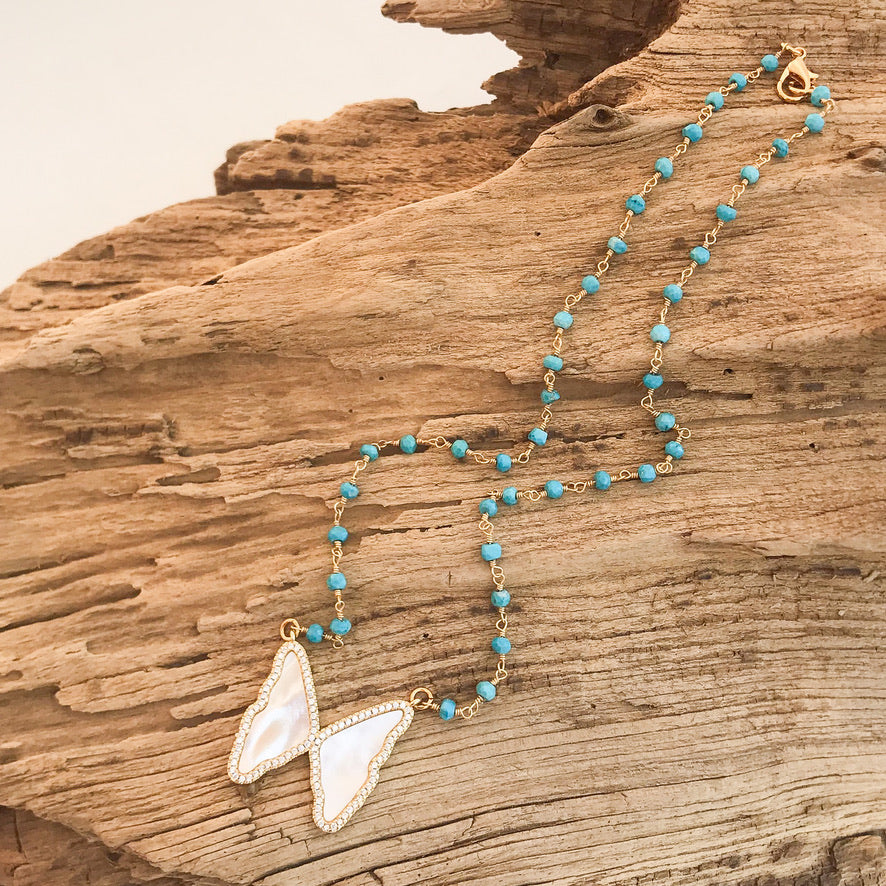 Butterfly On Rosary