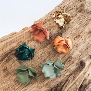 Hyacinth Tiered Marquis Earrings