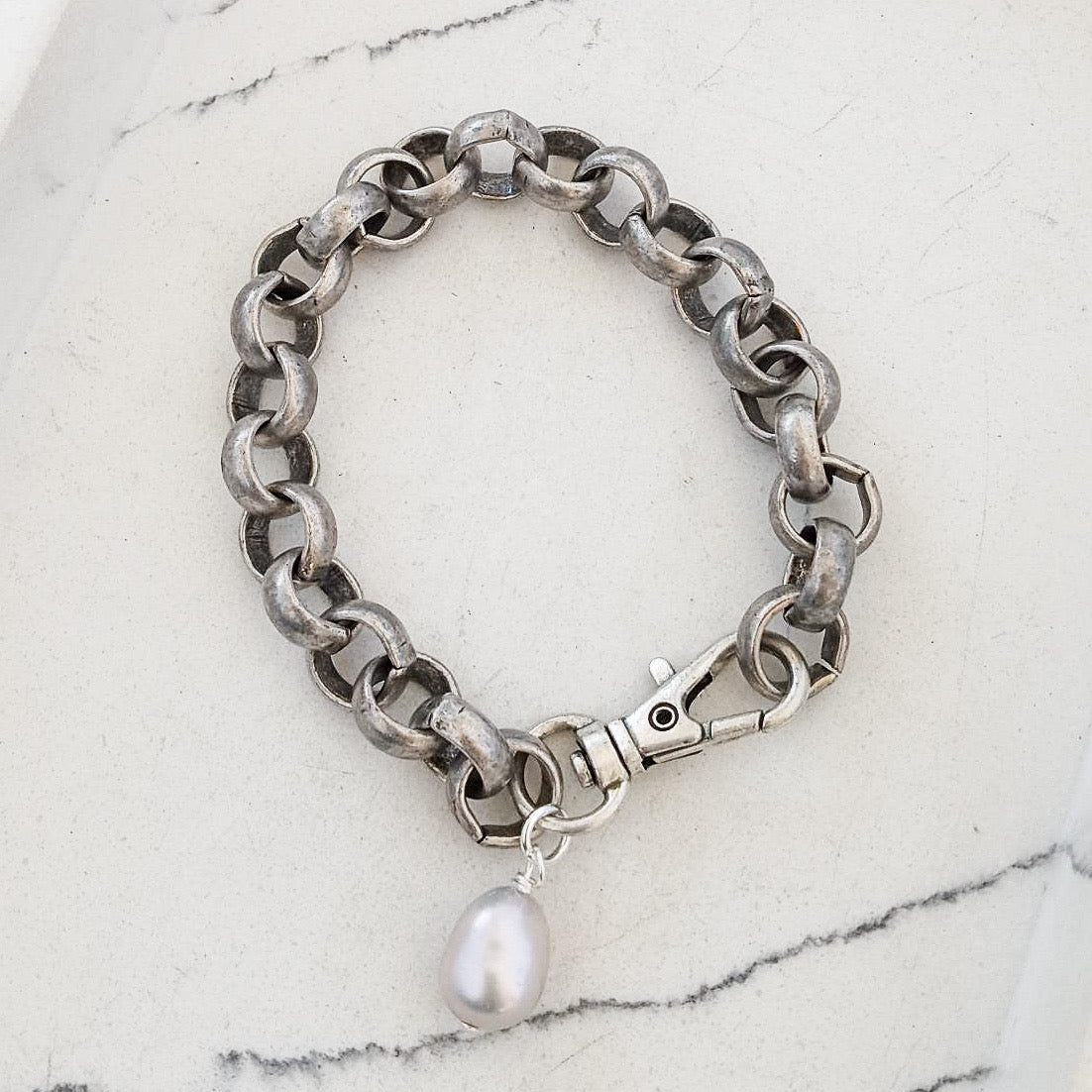 Pearl Rolo Bracelet