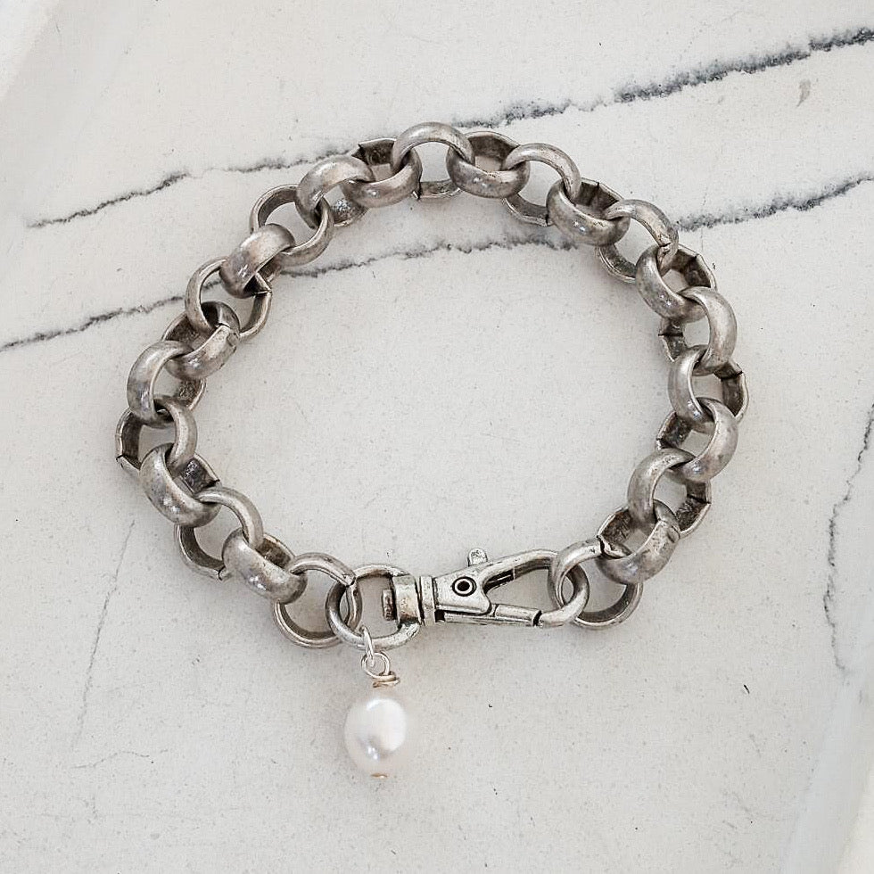 Pearl Rolo Bracelet