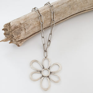 Abstract Daisy on XL Paperclip