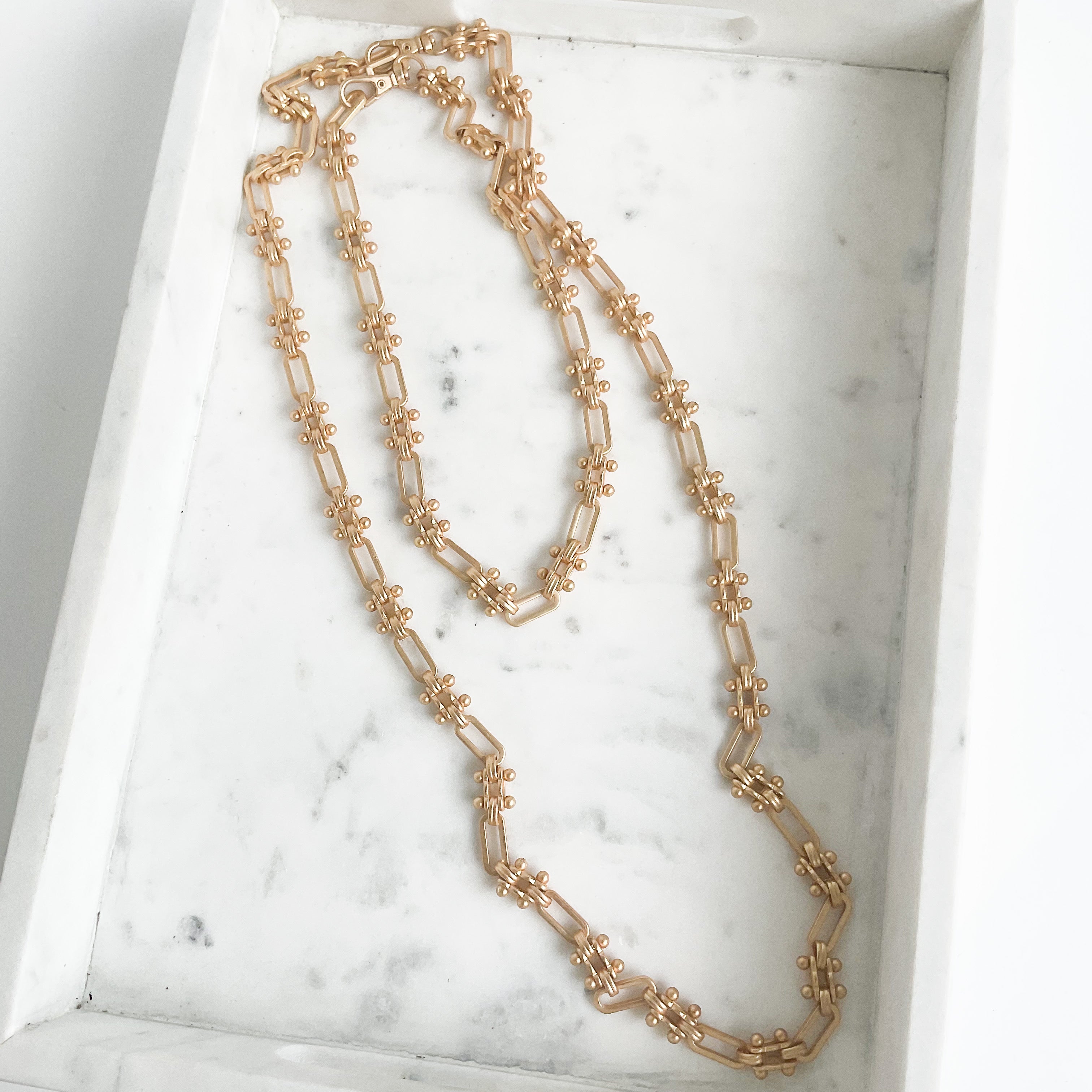 Hinge Chain Necklace