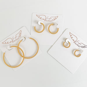 Twisted Rope Hoops