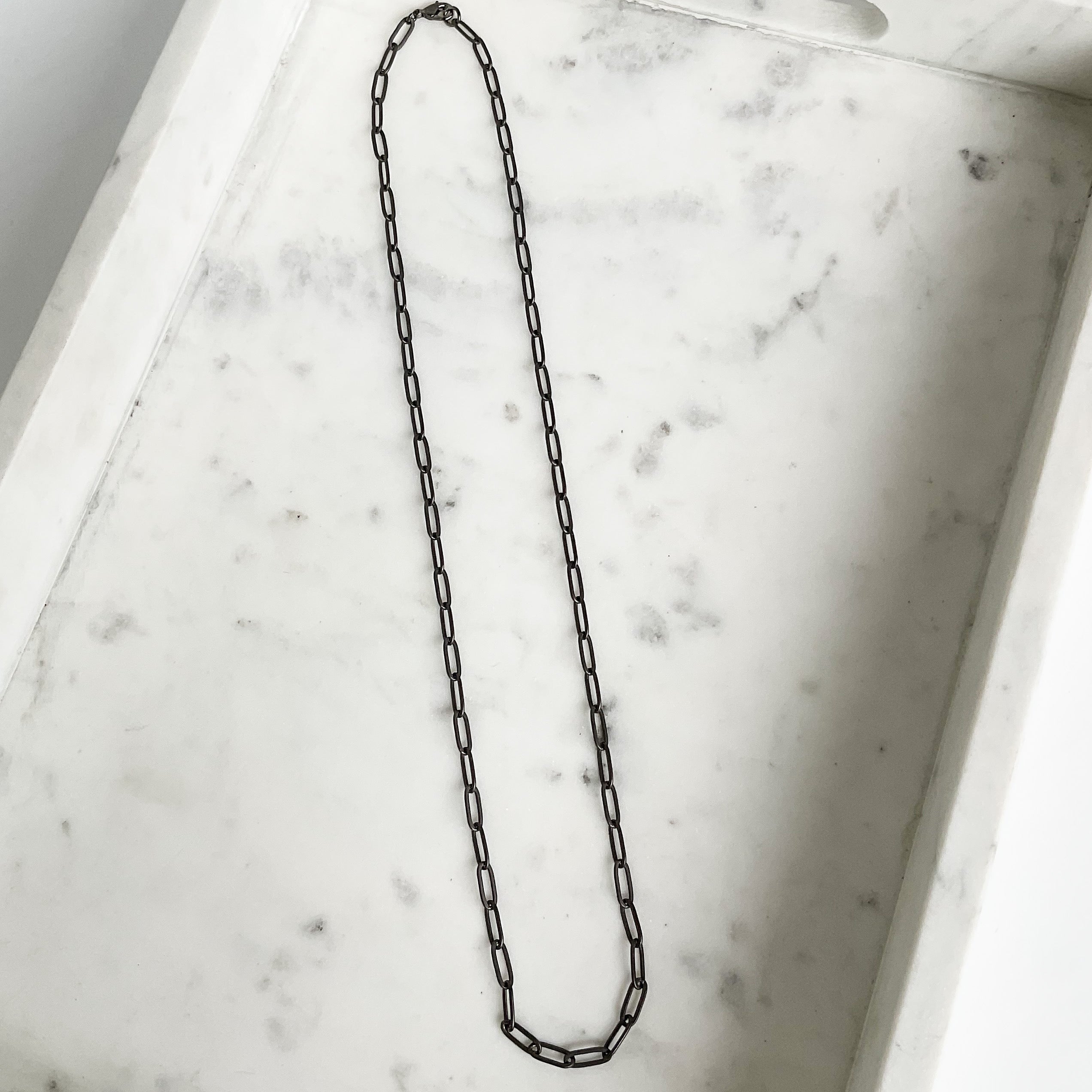 24” Paperclip Chain
