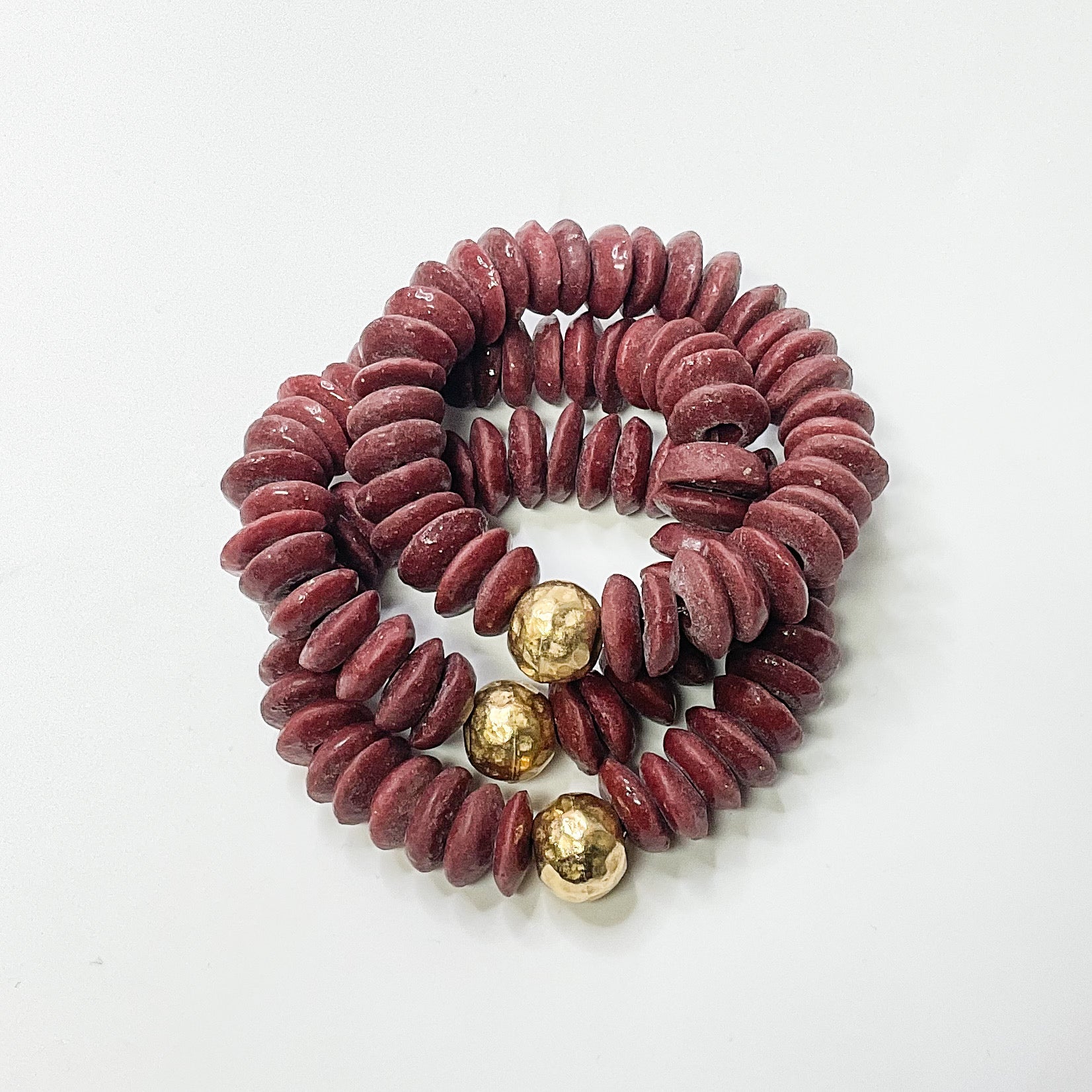 Clay Heishi Bracelets