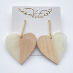 Bar Post Wood Heart