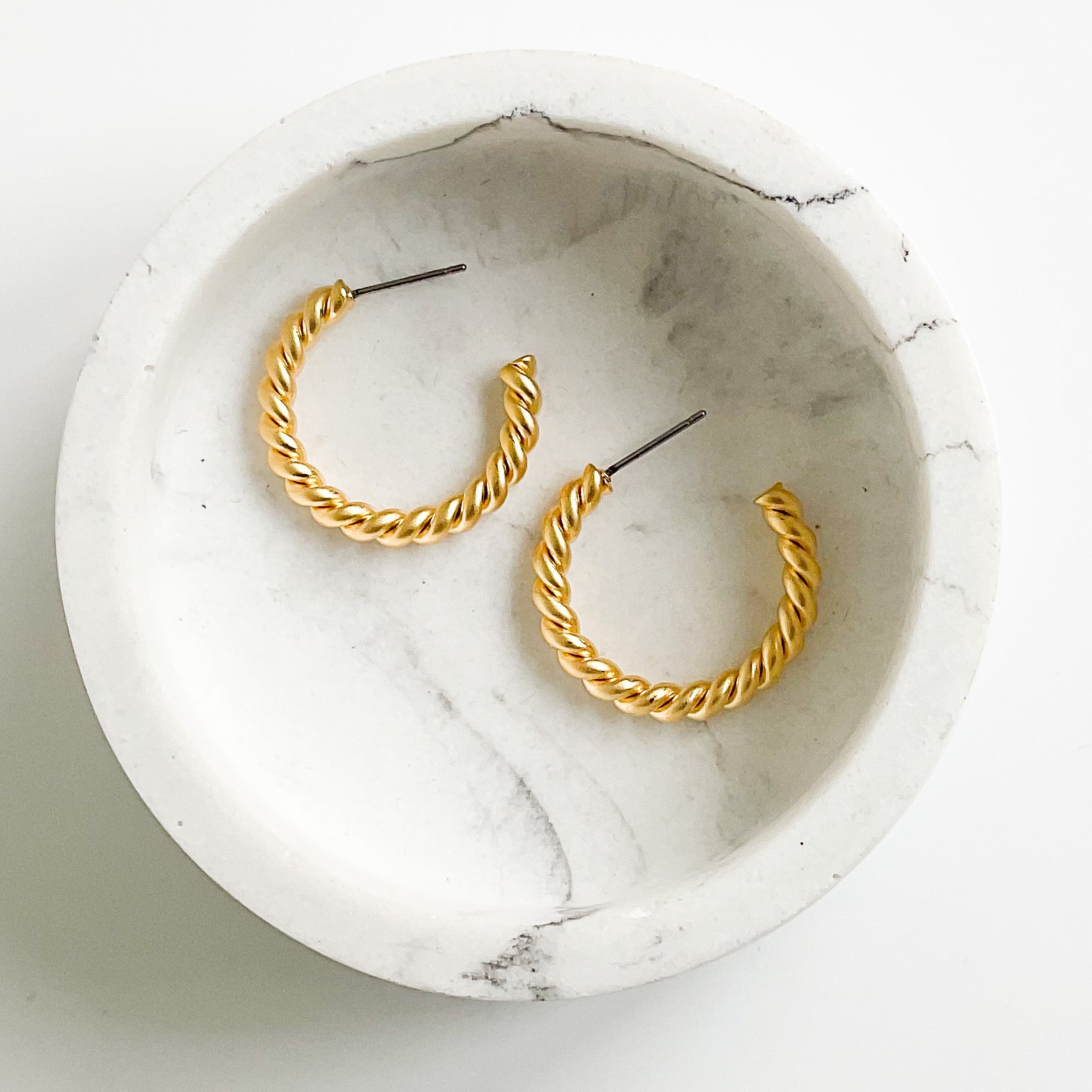 Twisted Rope Hoops