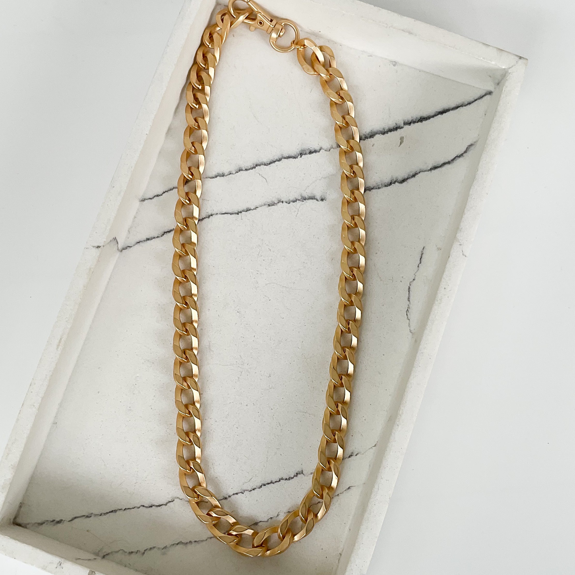 Large Curb Necklace