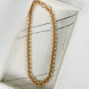 Large Curb Necklace