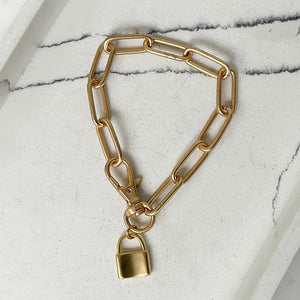 Paperclip w/ Large Lock