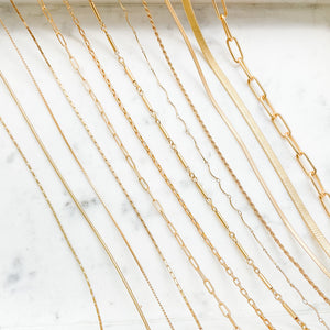 Square Snake Chain 18”