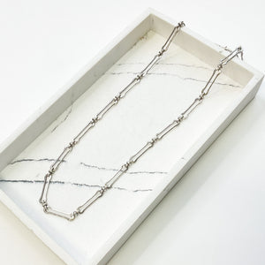 Bone Chain Necklace 24”