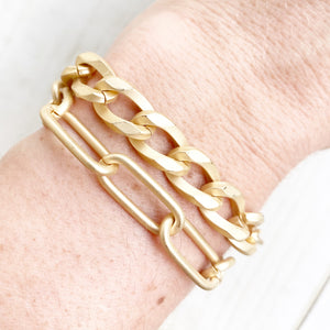 Large Curb Bracelet
