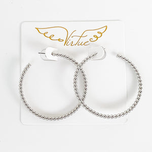 Twisted Rope Hoops