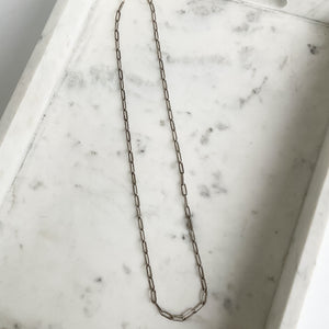24” Paperclip Chain