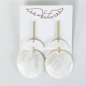 Bar Post with Mother of Pearl Shell
