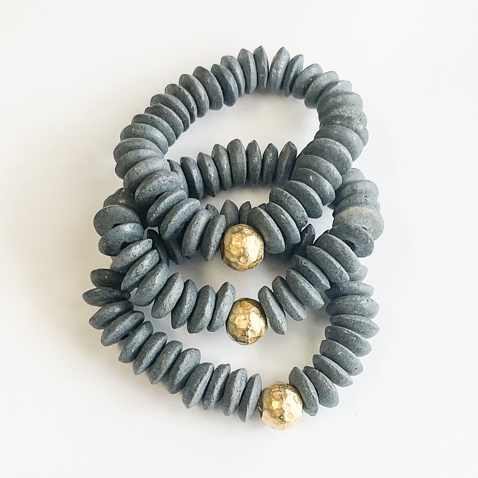 Clay Heishi Bracelets