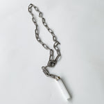 Xl Adjustable Paperclip w/ Selenite
